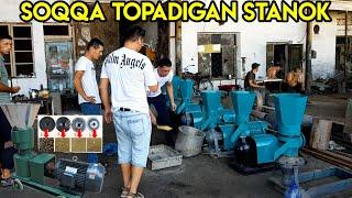 YEM ISHLAB CHIQARISH STANOKLARI SOATIGA 100 MING TOPADIGAN GRANULYATOR (гранулятор) TURIDAN BOR