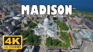 Madison, Wisconsin, USA  | 4K Drone Footage