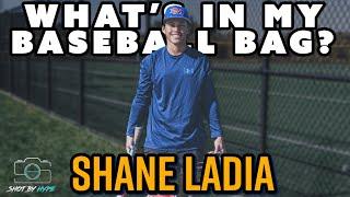 What's In My Baseball Bag? With Shane Ladia MIF From Maryland