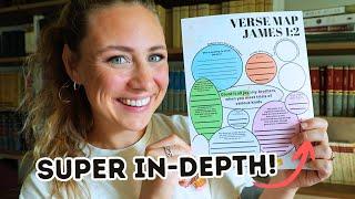 How to Verse Map: in-depth Bible study James 1:2