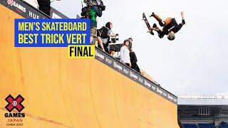 Skateboard Vert Best Trick: FULL COMPETITION | X Games Japan 2023