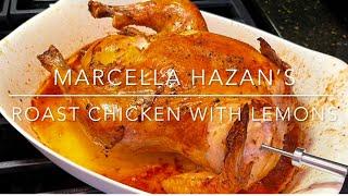 Marcella Hazan’s Roast Chicken with Lemons