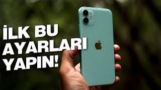 iPhone 11 Alınca İlk Yapılması Gereken Ayarlar Nelerdir?