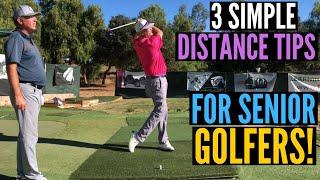 Senior Golfers:  3 Simple Tips for More Driver Distance!
