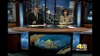 KNBC TV NBC 4 News at 5 Los Angeles January 16, 2009