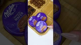 Milka platter | Filling platter with Milka sweets