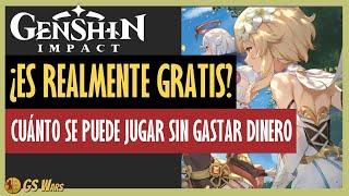 Genshin Impact ¿Es Realmente Gratis? Cuánto contenido podré jugar sin gastar dinero