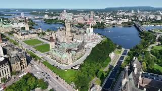 Ottawa Canada by drone DJI 2024 Capitol