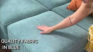 HONBAY Modular Sectional Sofa U Shaped Couch Convertible Sofa Couch Review, Modular Sofa  Everything