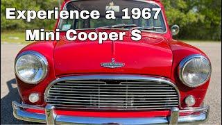 Experience a 1967 mk1 Classic Mini Cooper S - 1275cc