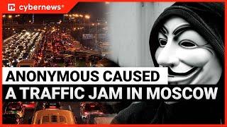 Anonymous Created An Enormous Traffic Jam In Russia | cybernews.com