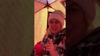 Кайфы зимней рыбалки #рыбалка #fishing #рыбачка #зимняя #щука #щуканажерлицы #еданаприроде