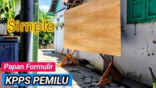 cara membuat papan pengumuman atau papan tulis sederhana