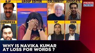 Congress Spokesperson's Comment Makes Everyone Laugh | Newshour Debate | Navika Kumar