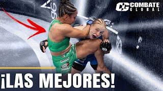 ¡PELEAS DE MUJERES más SORPRENDENTES en abril! | Maratón Combate Global