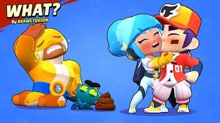 Funny Kiss  El Baby Shark , Janet , Red Pitcher Fang| Brawl Stars Funny Skin