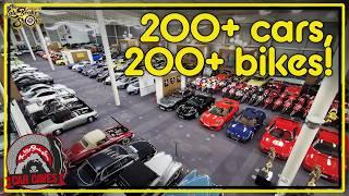 Secret Multi £ Million Car Cave Garage Tour of 400+ rare vehicles // UK's biggest car collection