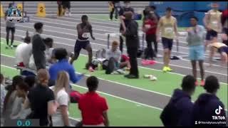 Salif Mane takes Indoor championship meet record | Ocean Breeze | FDU | 2022 | SLOWMO