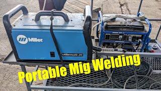 Millermatic 211 Portable Mig Welding Rig