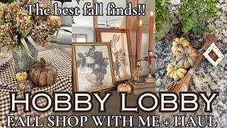 HOBBY LOBBY FALL 2024/VINTAGE HOBBY LOBBY FALL DECOR/HOBBY LOBBY FALL DECOR HAUL 2024