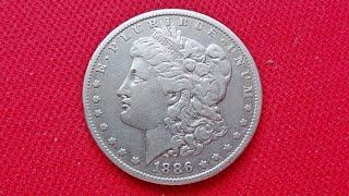 WIN !!! WIN !!! WIN !!! - MORGAN DOLLAR 1886 New Orleans - SilverGameOfThrones