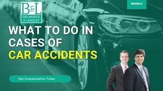 The First Thing You Should Do After Being In A Car Accident