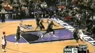 Brad Miller (35pts/10rebs) vs. Timberwolves (2003)