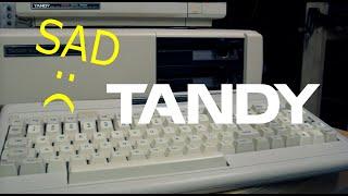 Sad Tandy 1000 SX - Repair and Restoration