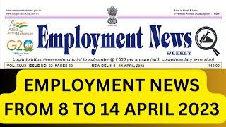 #employmentofnewsofthisweek FROM 08 APR TO 14 APRIL 2023 #employees_news