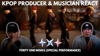 Musicians react & analyze  TXT - Forty One Winks (Special Performance Video)