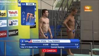 Mens synchronized 3 m springboard final, Diving, Shanghai World Aquatics Championships 2011 (4/6)