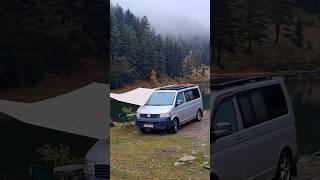 yağmurda çamurda kamp #vanlife #shorts #youtube