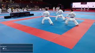 Male Team KATA Japan (R1) - World Karate Championship Budapest 2023