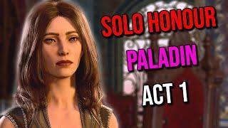 Solo Honour PALADIN Act 1 - Baldur's Gate 3