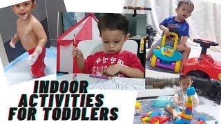 How to Keep Your Toddler BUSY | Indoor Activities for Toddlers | Aktiviti Bersama Anak di Rumah