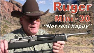 Shooting My "New" Ruger Mini 30 & Mini 14 - My Excitement Turned Into a Big Disappointment! 7.62 x39