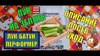 ЛУК-БАТУН. ПЕРФОРМЕР. ОПИСАНИЕ. ХАРАКТЕРИСТИКА. ПОСЕВ. УХОД. ALLIUM FISTULOSUM L