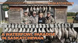 Spectacular Waterfowl Hunting in Saskatchewan (including Specklebelly Geese!) | Canada in the Rough