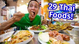 Huge Thai Food Tour!! ️ SPICY STREET FOOD + Boat Noodles!! | Best Thai Food in Los Angeles!!