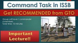 ISSB Lecture 25-Command Task in ISSB-GTO Tasks-Get Recommended
