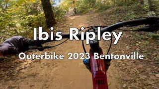 Ibis Ripley Demo Ride at Outerbike 2023 at Coler MTB Trails in Bentonville