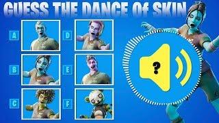 GUESS THE SKIN FORTNITE FOR DANCE - FORTNITE CHALLENGE - QUIZ FORTNITE #3