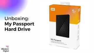 Unboxing -  My Passport Hard Drive | Western Digital Support