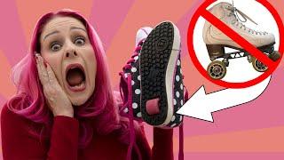 I Tried Heelys For The First Time - What Happened When I Swapped My Quad Roller Skates For Heelys