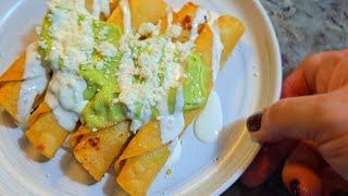 The secret to perfect flautas | Easy Recipe for dinner!