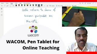 Wacom Pen Tablet for Online Teaching