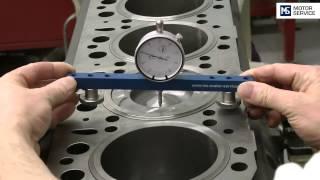 MotorService - Measurement of Piston Protrusion