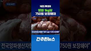 전국양파생산자협회 “양파 1kg당 750원 보장해야”