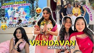 First Time In Vrindavan | Got Emotional  | Family Trip  | Paayal Vlogs