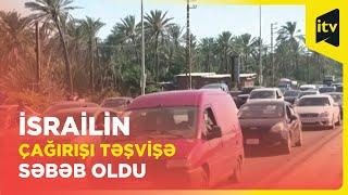 Əhali Livanın cənubundan şimala doğru qaçır